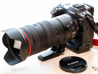 EOS R3に装着したRF24-105mm F2.8 L IS USM Z